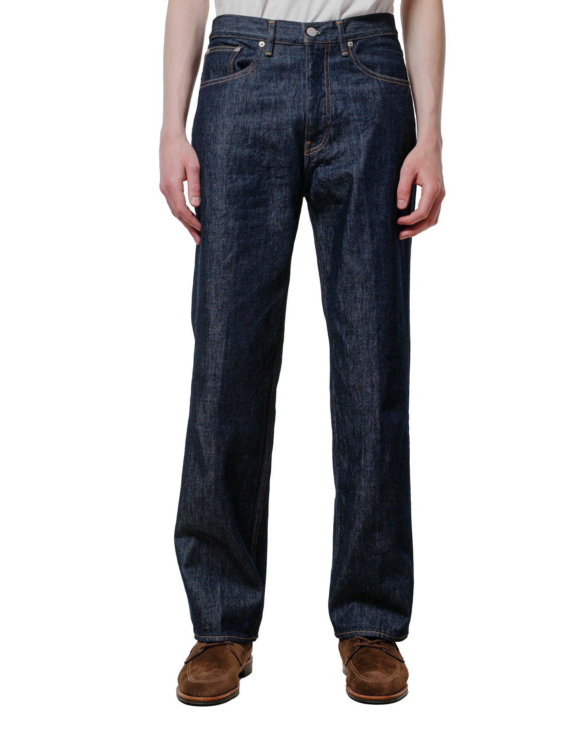 lost & found Auralee Auralee Hard Twist Denim 5P Pants Indigo