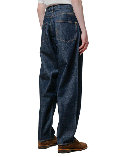 lost & found Auralee Auralee Hard Twist Denim Wide Pants Indigo