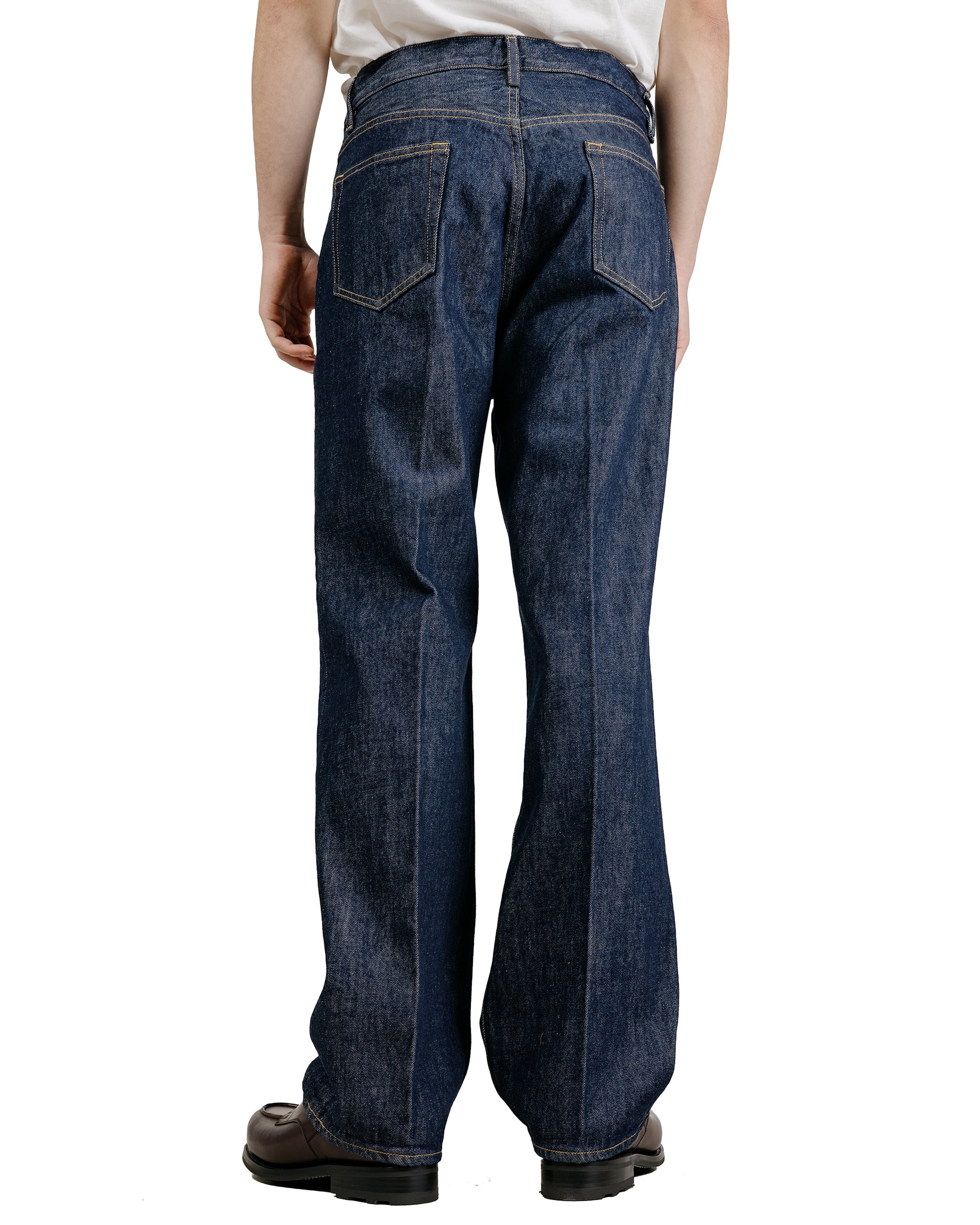 Auralee Hard Twist Denim 5P Pants Indigo