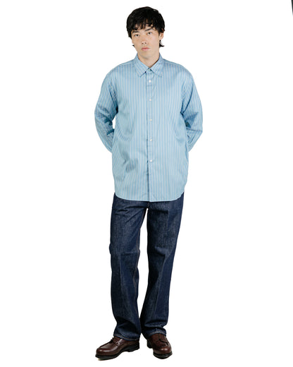 Auralee Hard Twist Denim 5P Pants Indigo