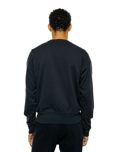 lost & found Auralee Auralee High Twist Light Sweat P/O Ink Black