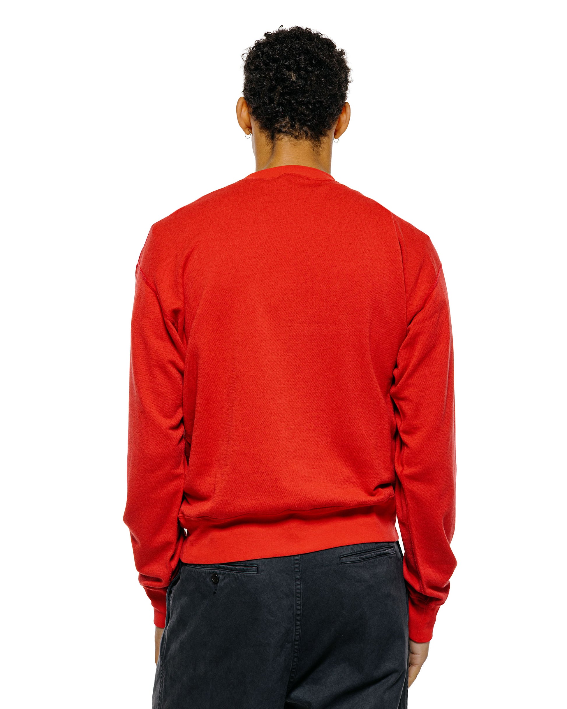lost & found Auralee Auralee High Twist Light Sweat P/O Red