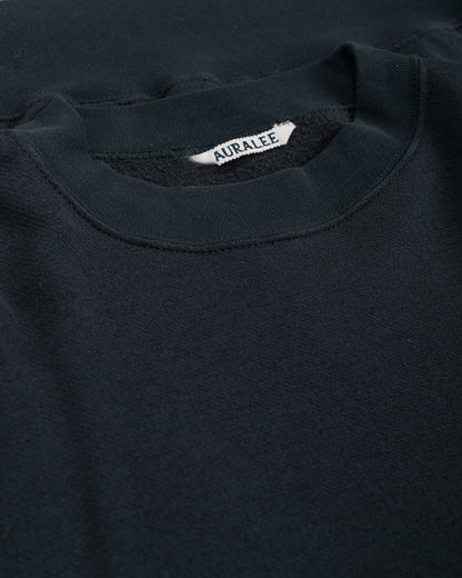 lost & found Auralee Auralee High Twist Light Sweat P/O Ink Black