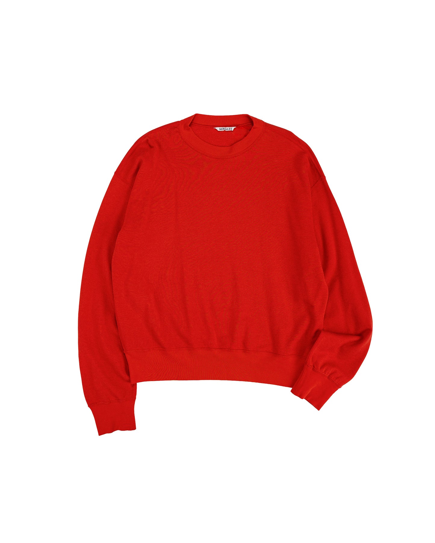 lost & found Auralee Auralee High Twist Light Sweat P/O Red