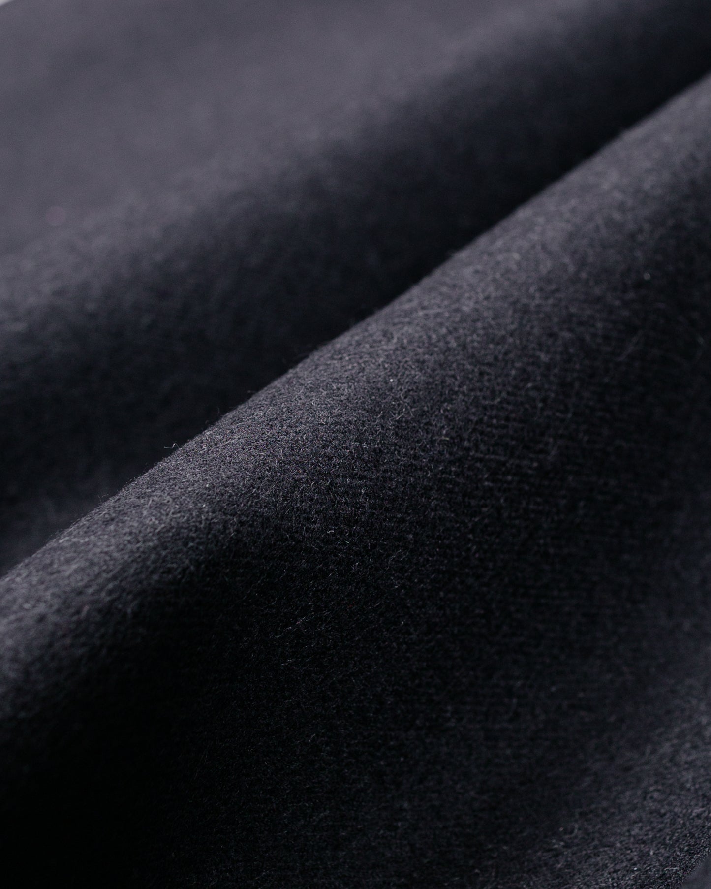 lost & found Auralee Auralee Light Melton One-Tuck Slacks Dark Charcoal