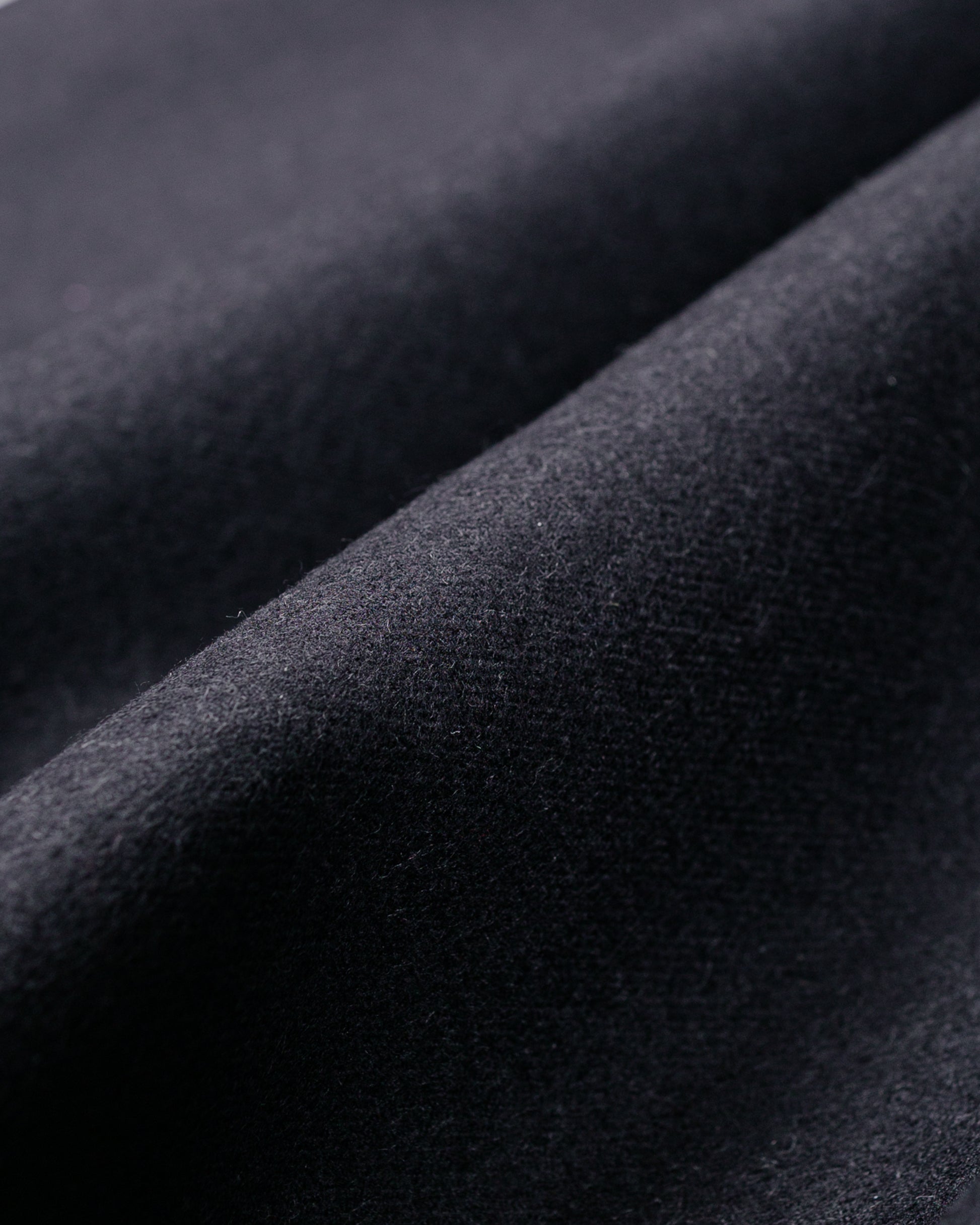 lost & found Auralee Auralee Light Melton One-Tuck Slacks Dark Charcoal