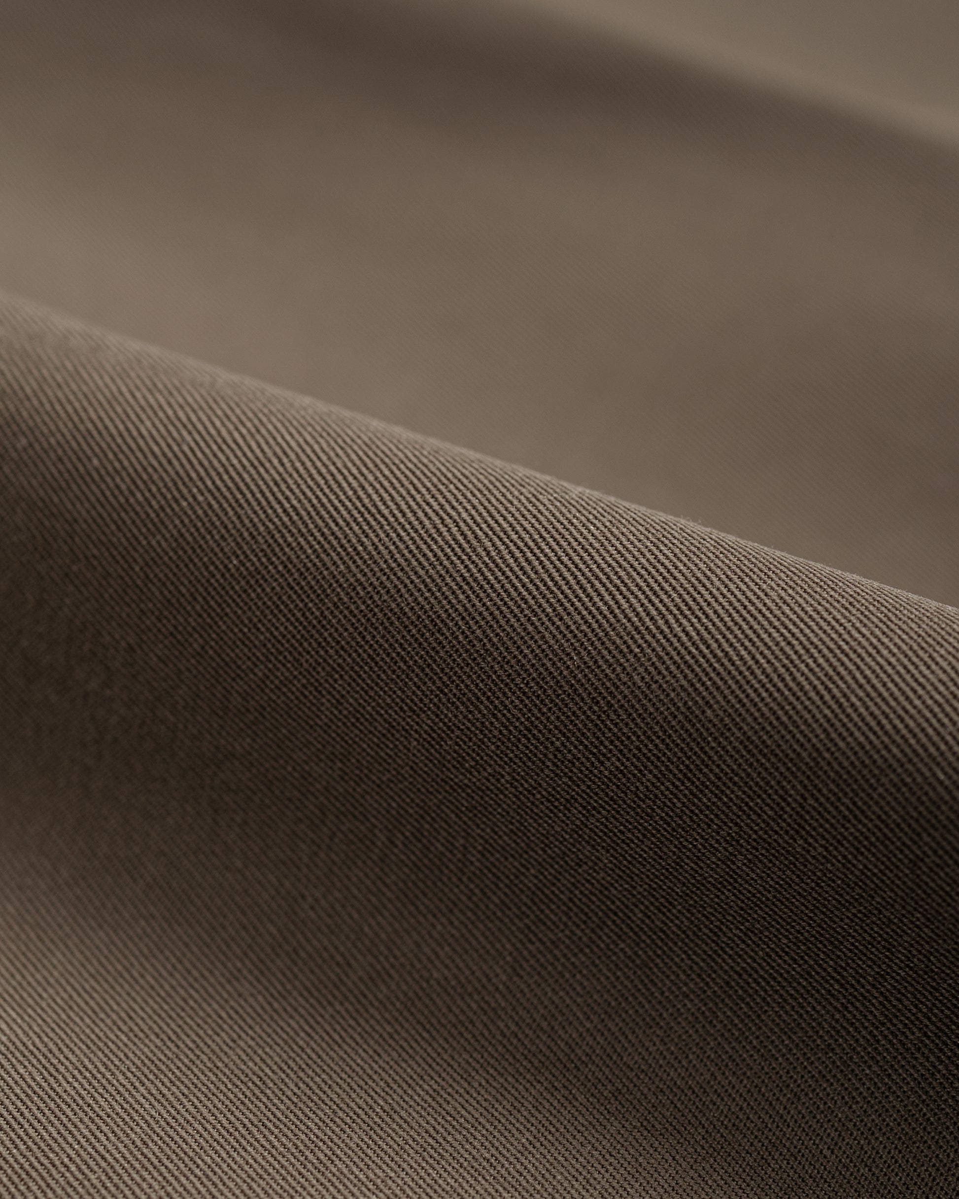 lost & found Auralee Auralee Light Wool Max Gabardine Two-Tuck Slacks Dark Olive Brown