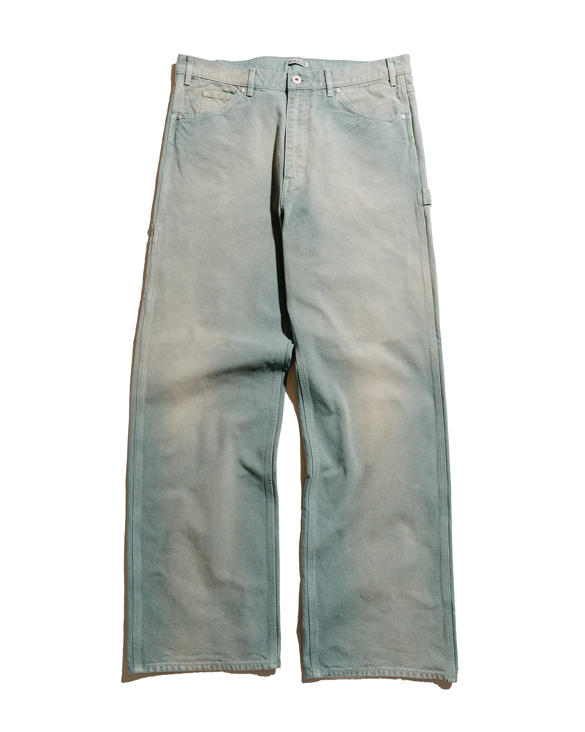 lost & found Auralee Auralee Organic Cotton Duck Pants Ash Green