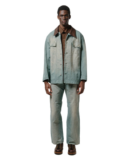 lost & found Auralee Auralee Organic Cotton Duck Pants Ash Green