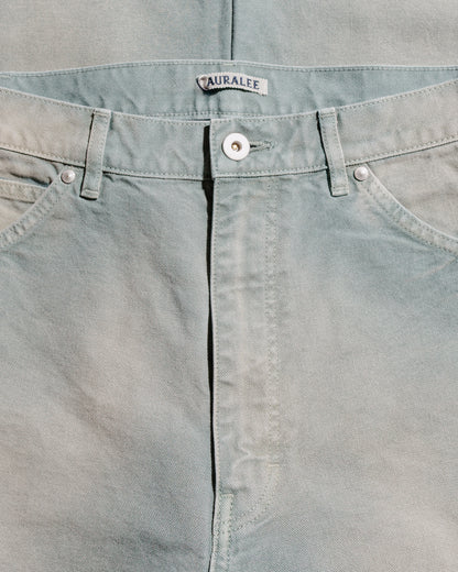 lost & found Auralee Auralee Organic Cotton Duck Pants Ash Green