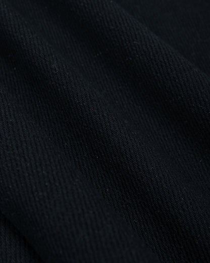 lost & found Auralee Auralee Silk Nep Denim 5P Wide Pants Black