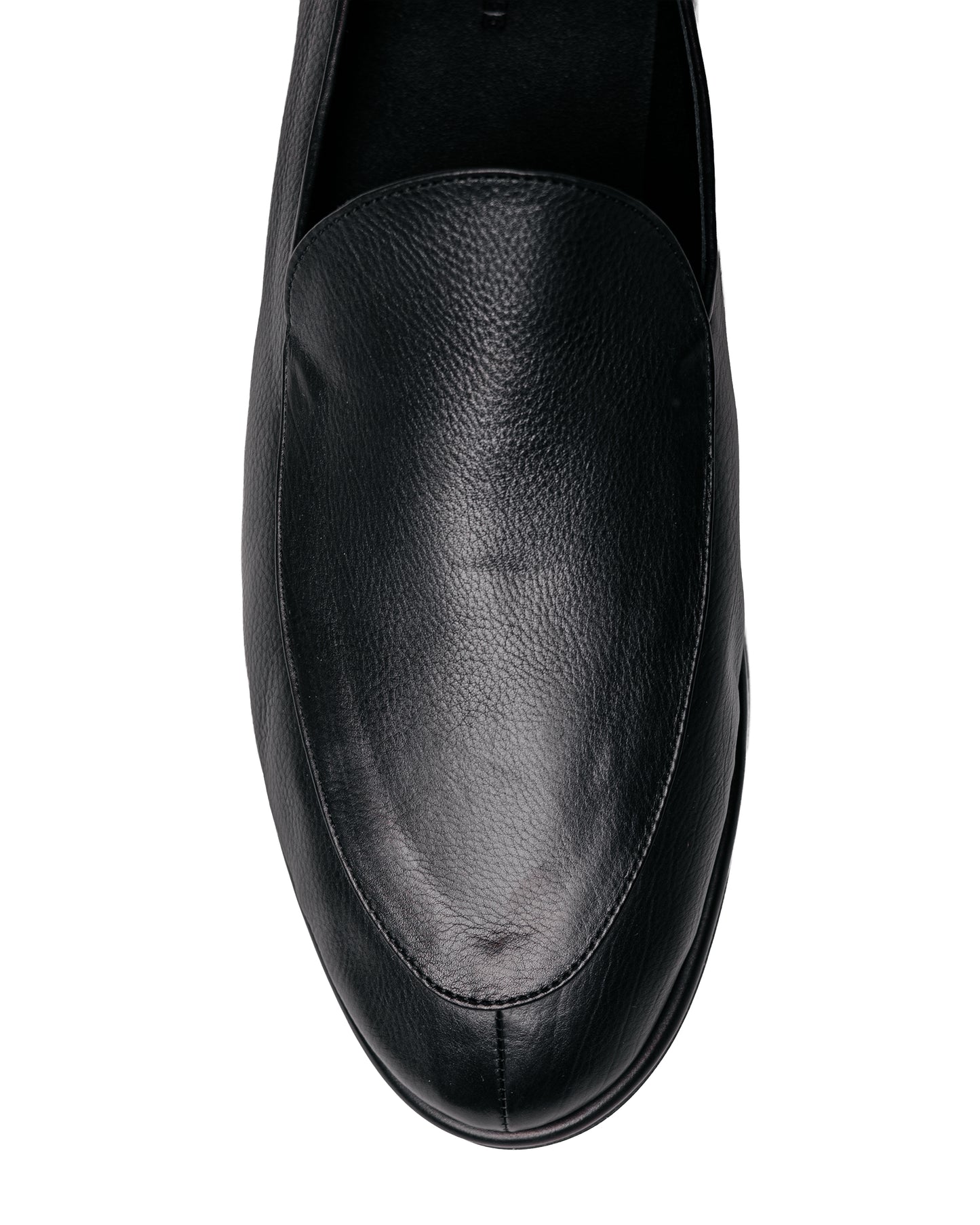 lost & found Auralee Auralee Soft Leather Loafers Black