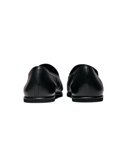 lost & found Auralee Auralee Soft Leather Loafers Black