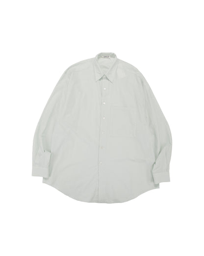 lost & found Auralee Auralee Super Fine Cotton Lawn Shirt Pale Blue