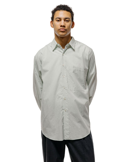 lost & found Auralee Auralee Super Fine Cotton Lawn Shirt Pale Blue