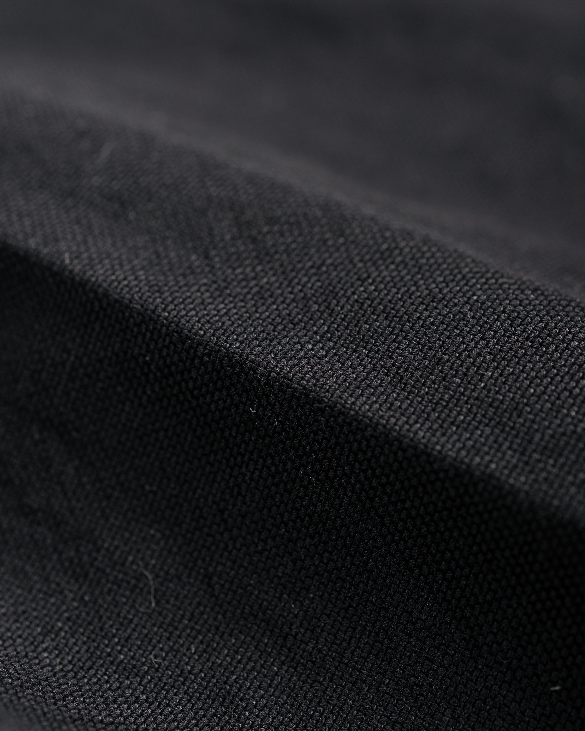 lost & found Auralee Auralee Wool Cotton Linen Ox Drawstring Pants Black