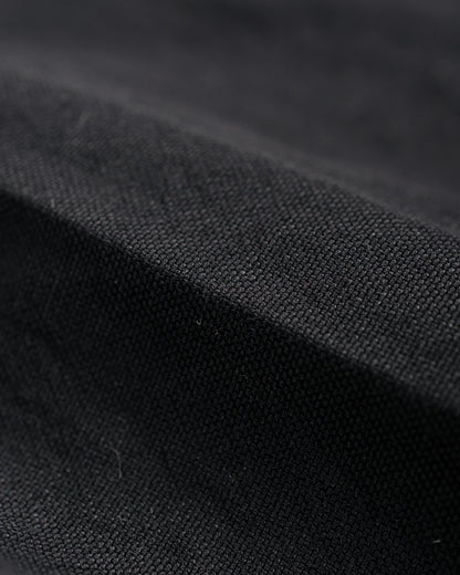 lost & found Auralee Auralee Wool Cotton Linen Ox Drawstring Pants Black