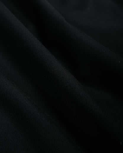 lost & found Auralee Auralee Wool Herringbone Blouson Black