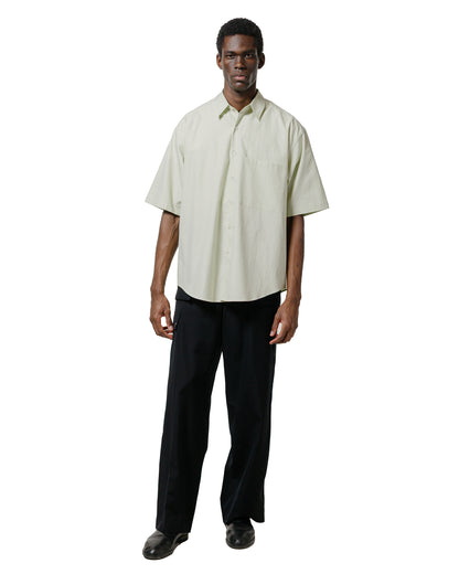 lost & found Auralee Auralee Wool Herringbone Cargo Pants Black