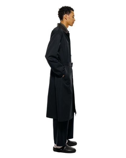 lost & found Auralee Auralee Wool Max Canvas Coat Black