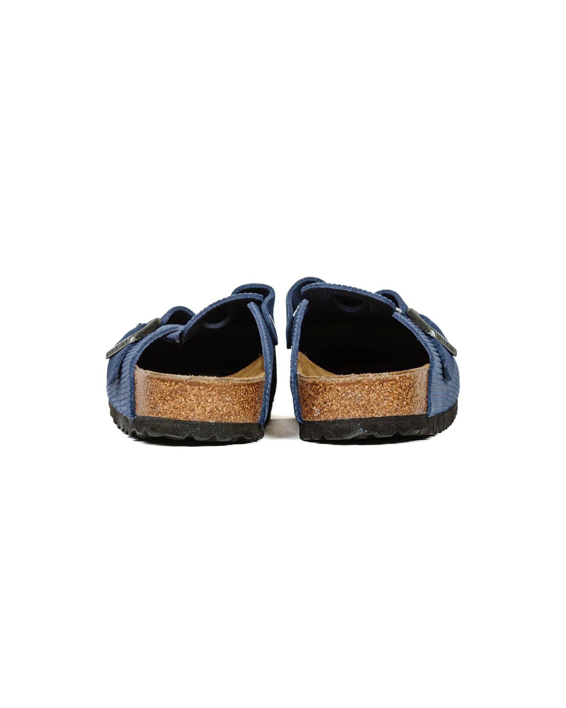 lost & found Birkenstock Birkenstock Boston Indigo Blue Suede Corduroy