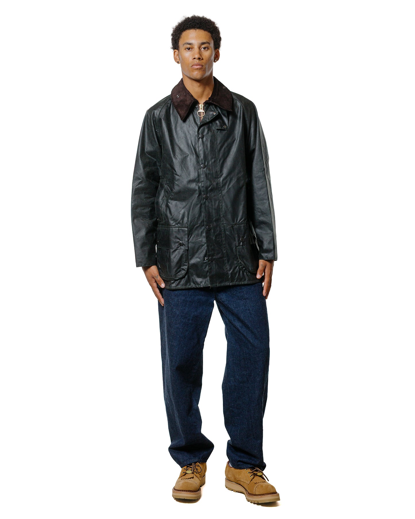 lost & found Barbour Barbour Beaufort Wax Jacket Sage