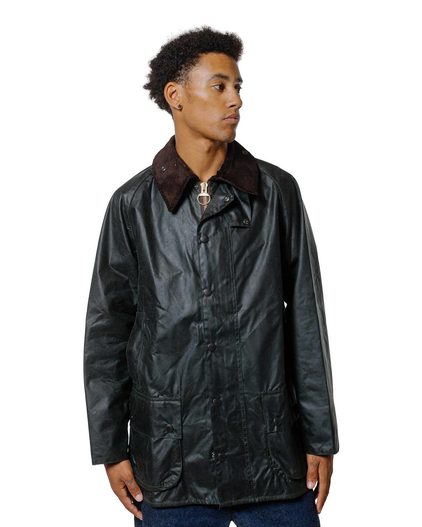 lost & found Barbour Barbour Beaufort Wax Jacket Sage