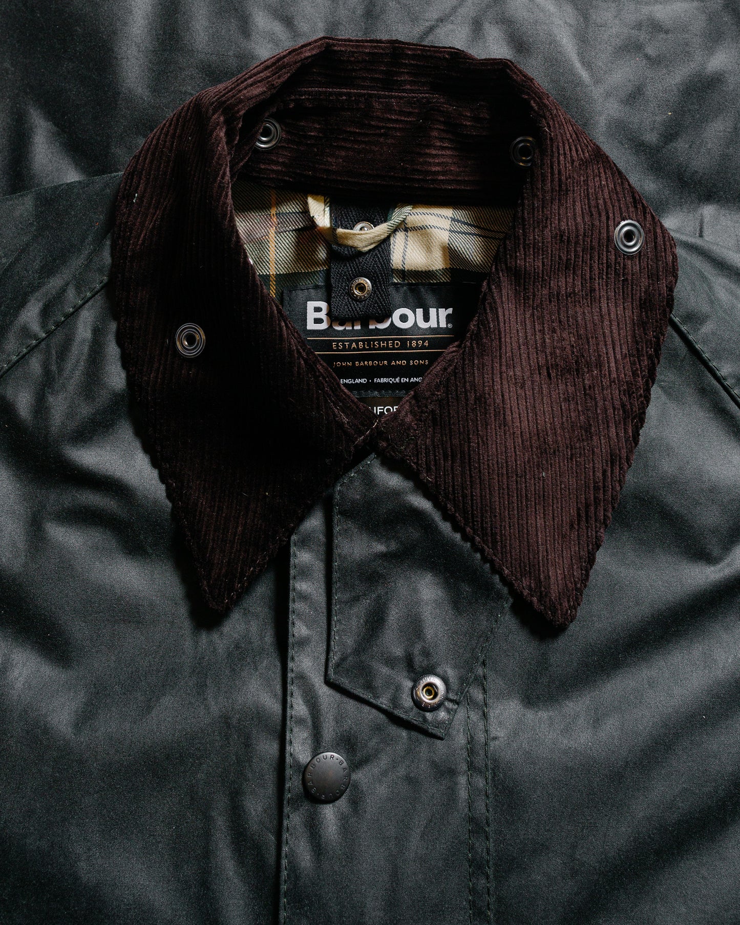 lost & found Barbour Barbour Beaufort Wax Jacket Sage
