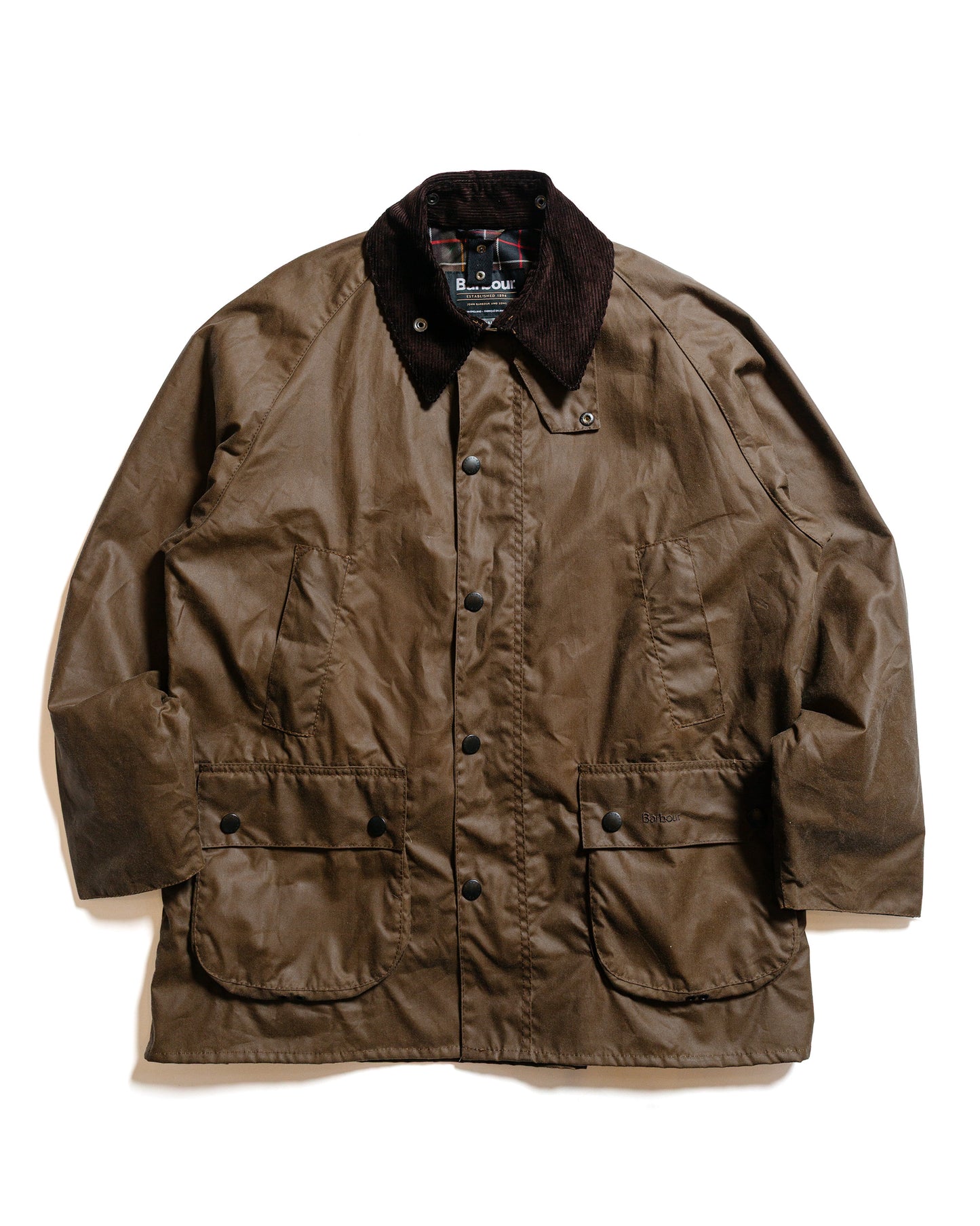 lost & found Barbour Barbour Bedale Wax Jacket Bark