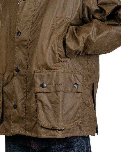 Barbour Bedale Wax Jacket Bark