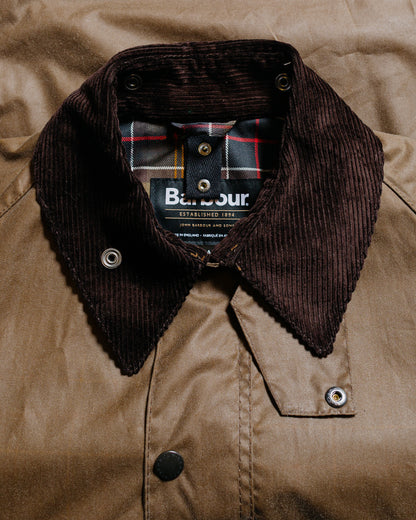 lost & found Barbour Barbour Bedale Wax Jacket Bark