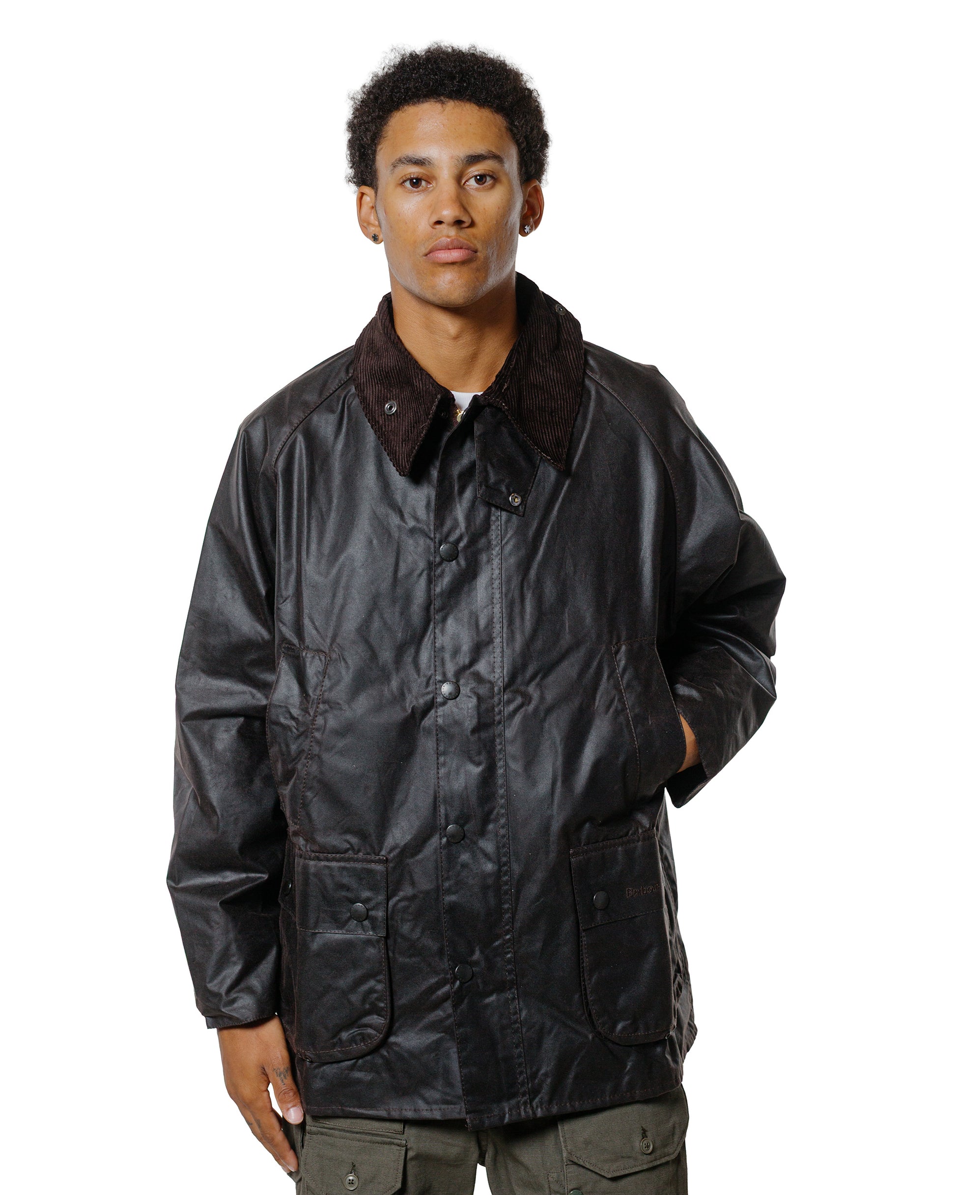 lost & found Barbour Barbour Bedale Wax Jacket Rustic