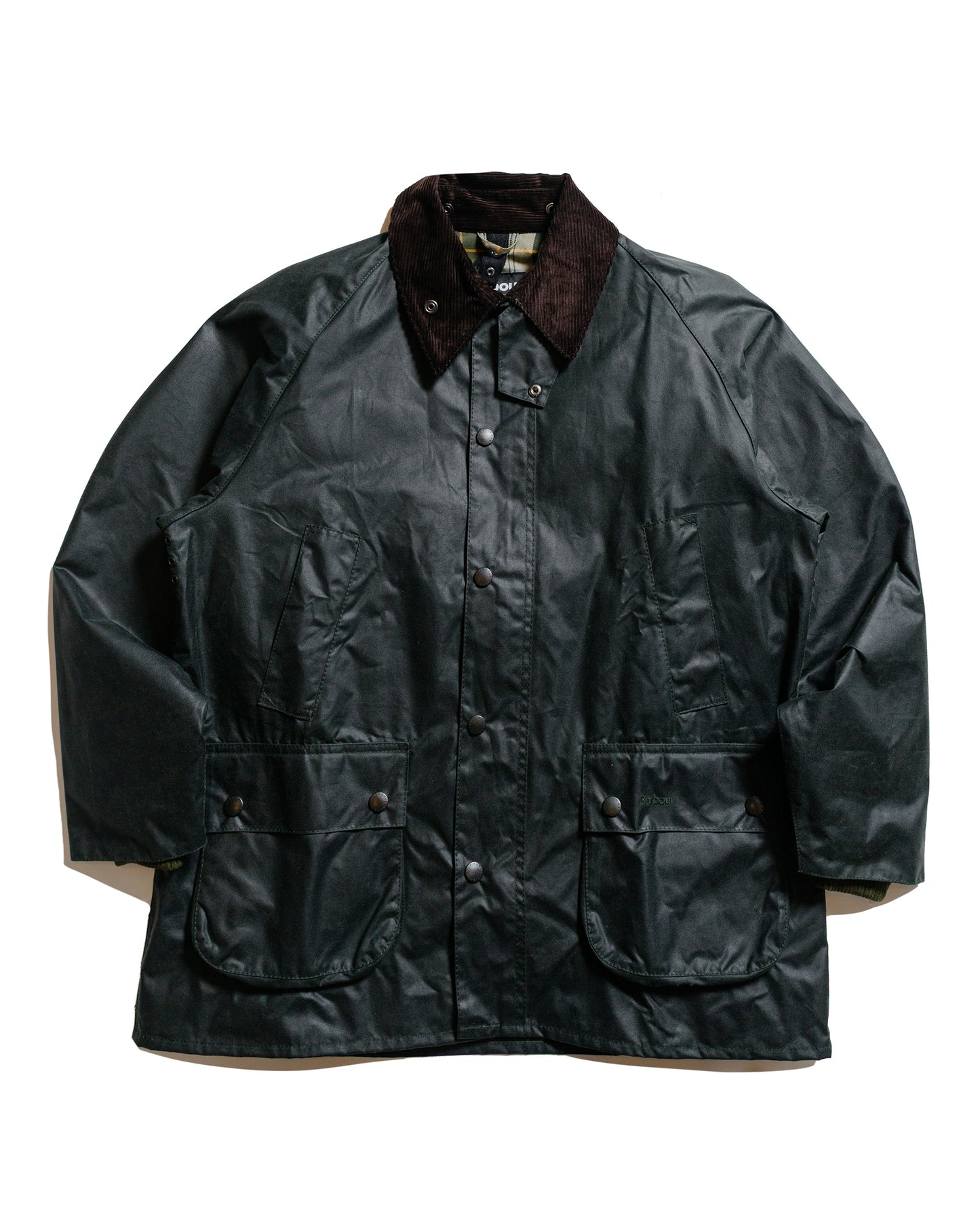 lost & found Barbour Barbour Bedale Wax Jacket Sage