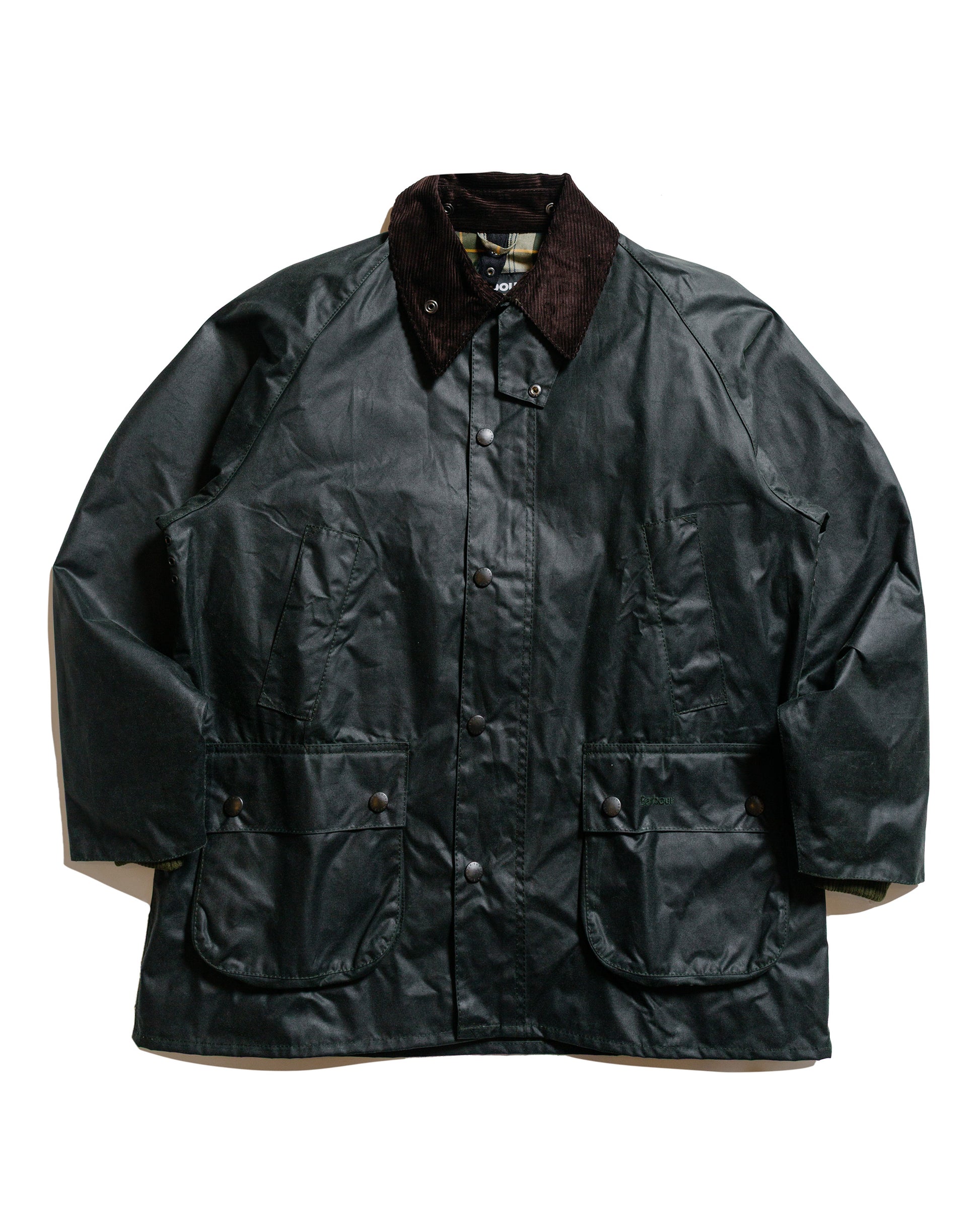 lost & found Barbour Barbour Bedale Wax Jacket Sage