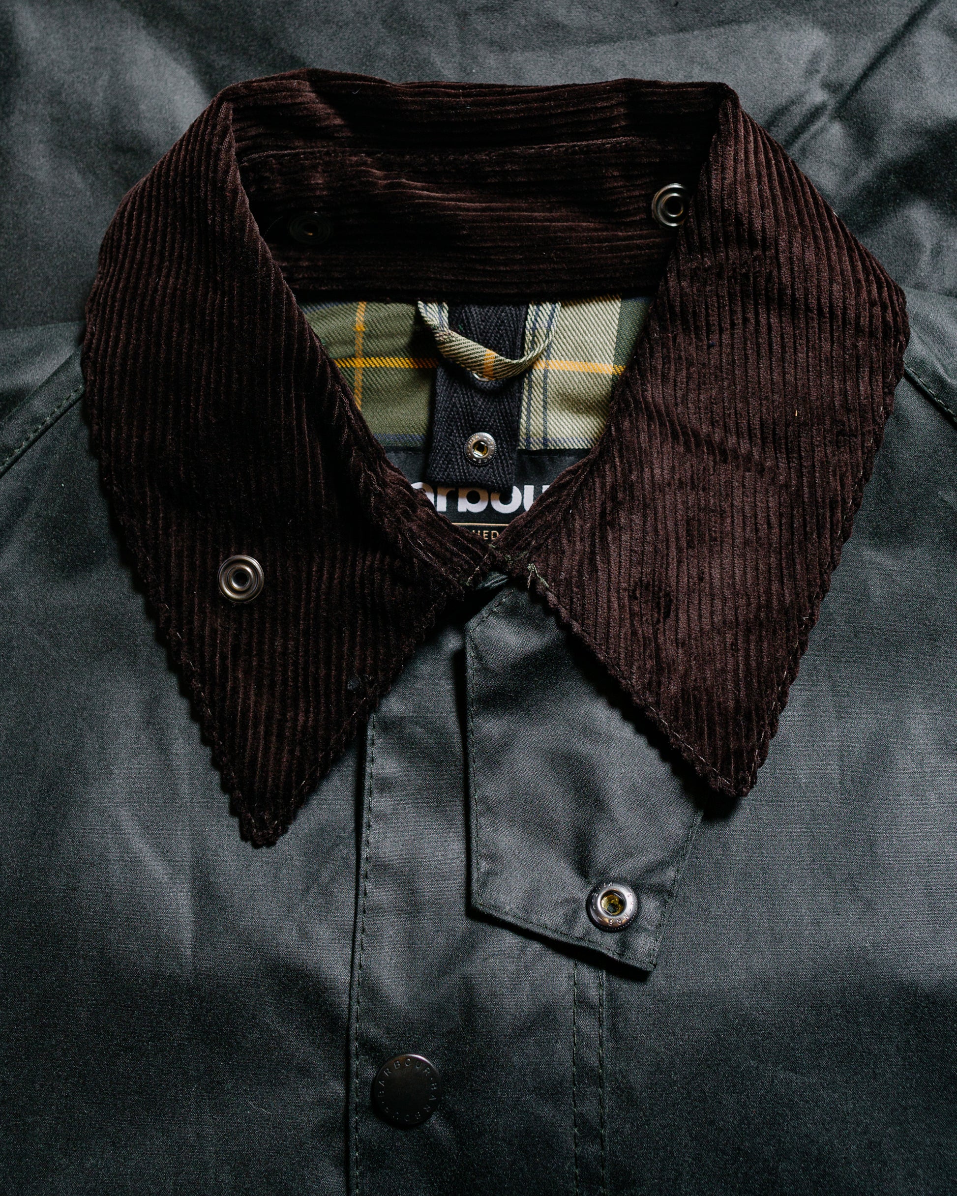 lost & found Barbour Barbour Bedale Wax Jacket Sage