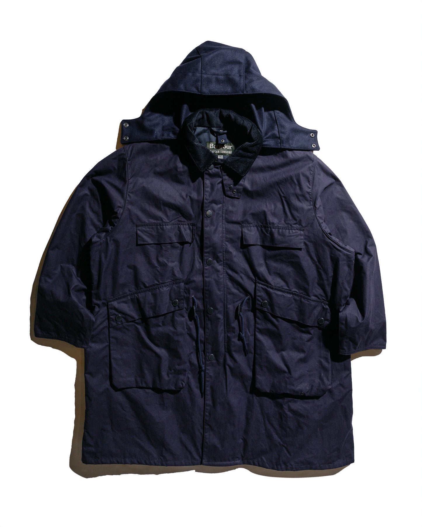 lost & found Barbour Barbour KAPTAIN SUNSHINE Bedale Casual Field Coat Dark Indigo