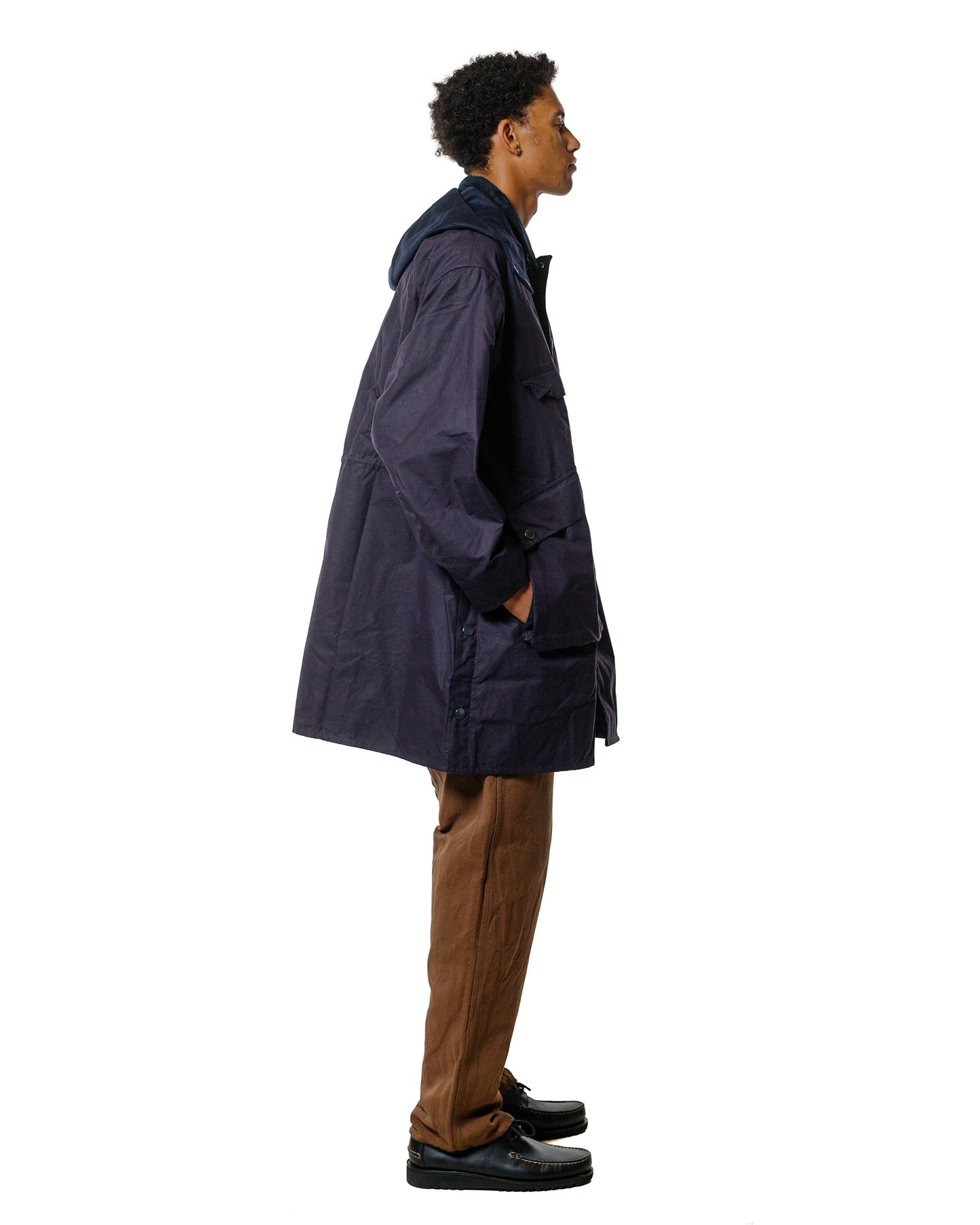 lost & found Barbour Barbour KAPTAIN SUNSHINE Bedale Casual Field Coat Dark Indigo