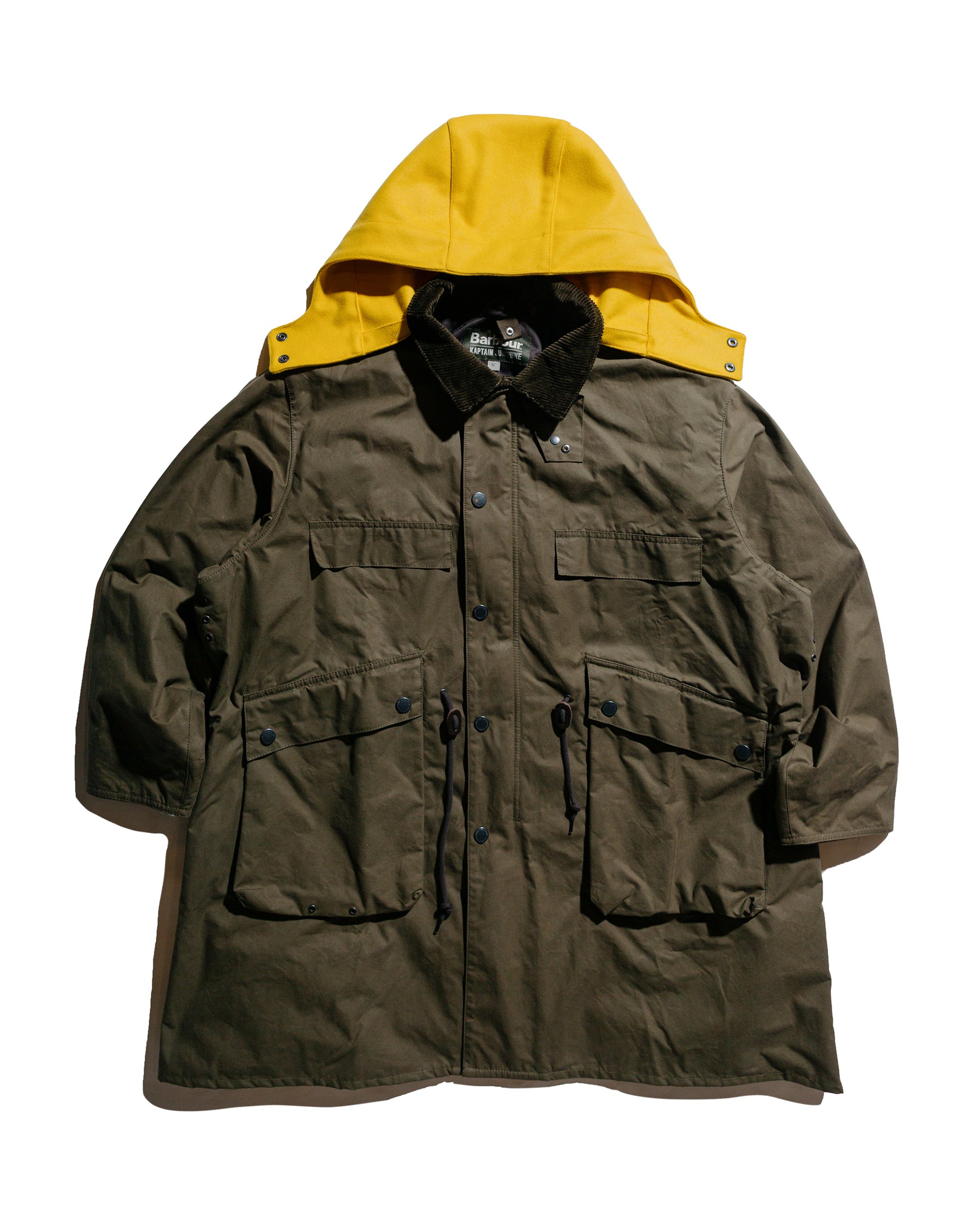 lost & found Barbour Barbour KAPTAIN SUNSHINE Bedale Casual Field Coat Khaki Brown
