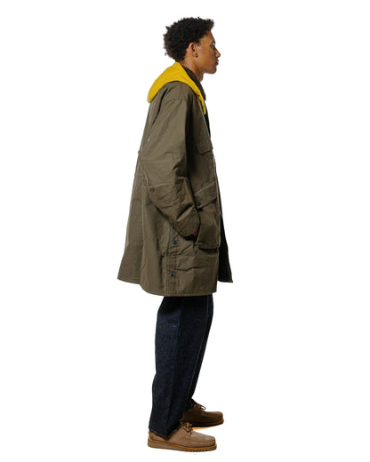 lost & found Barbour Barbour KAPTAIN SUNSHINE Bedale Casual Field Coat Khaki Brown