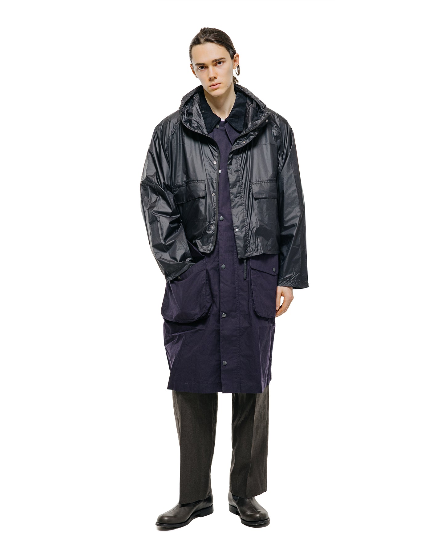lost & found Barbour Barbour KAPTAIN SUNSHINE Endurance Casual Jacket Dark Indigo