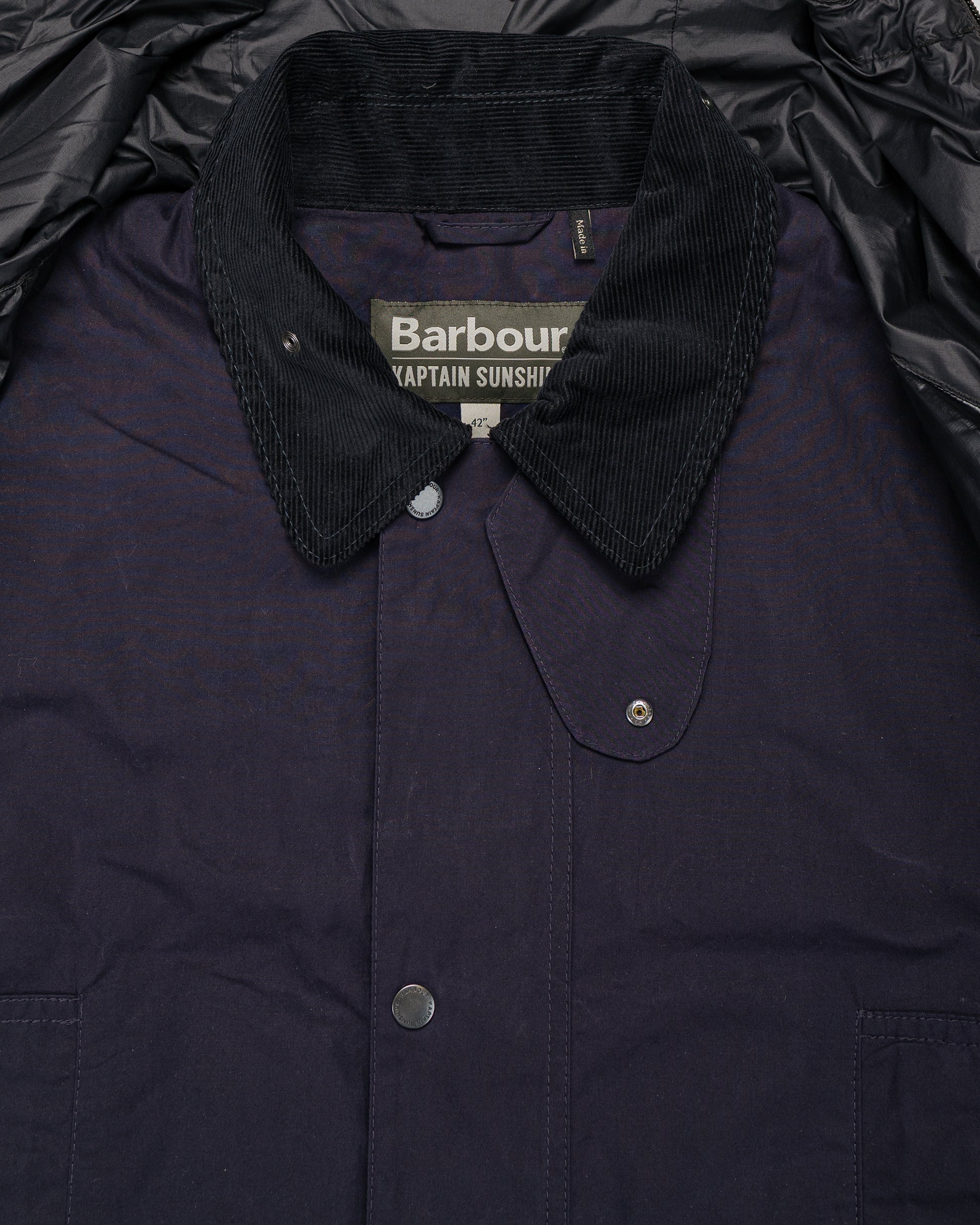 lost & found Barbour Barbour KAPTAIN SUNSHINE Endurance Casual Jacket Dark Indigo