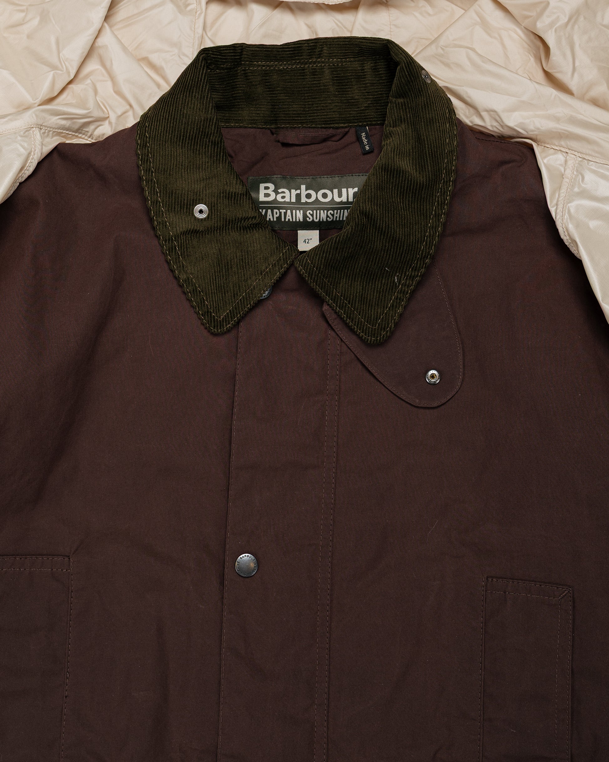 lost & found Barbour Barbour KAPTAIN SUNSHINE Endurance Casual Jacket Light Olive