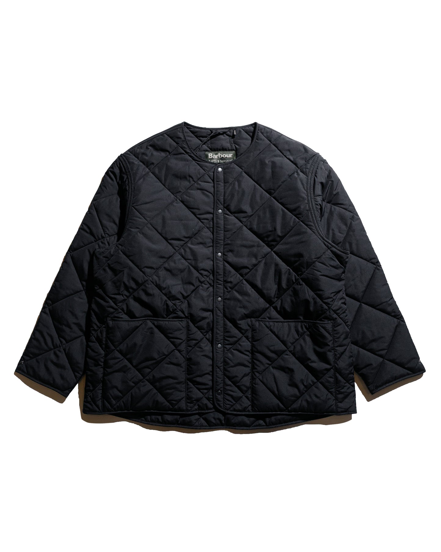 lost & found Barbour Barbour KAPTAIN SUNSHINE Quilted Liner Black