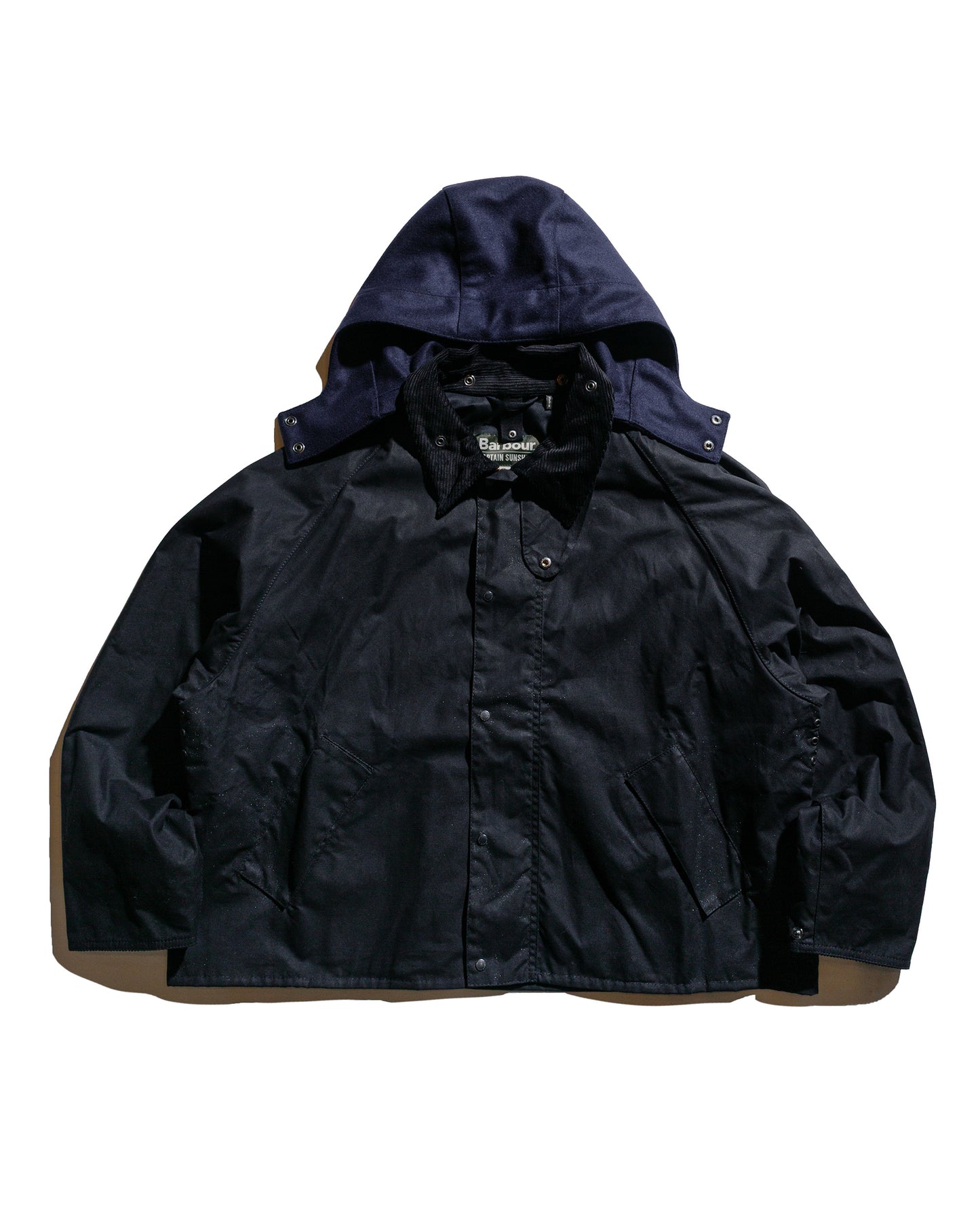 lost & found Barbour Barbour KAPTAIN SUNSHINE Short Cruiser Casual Jacket Black