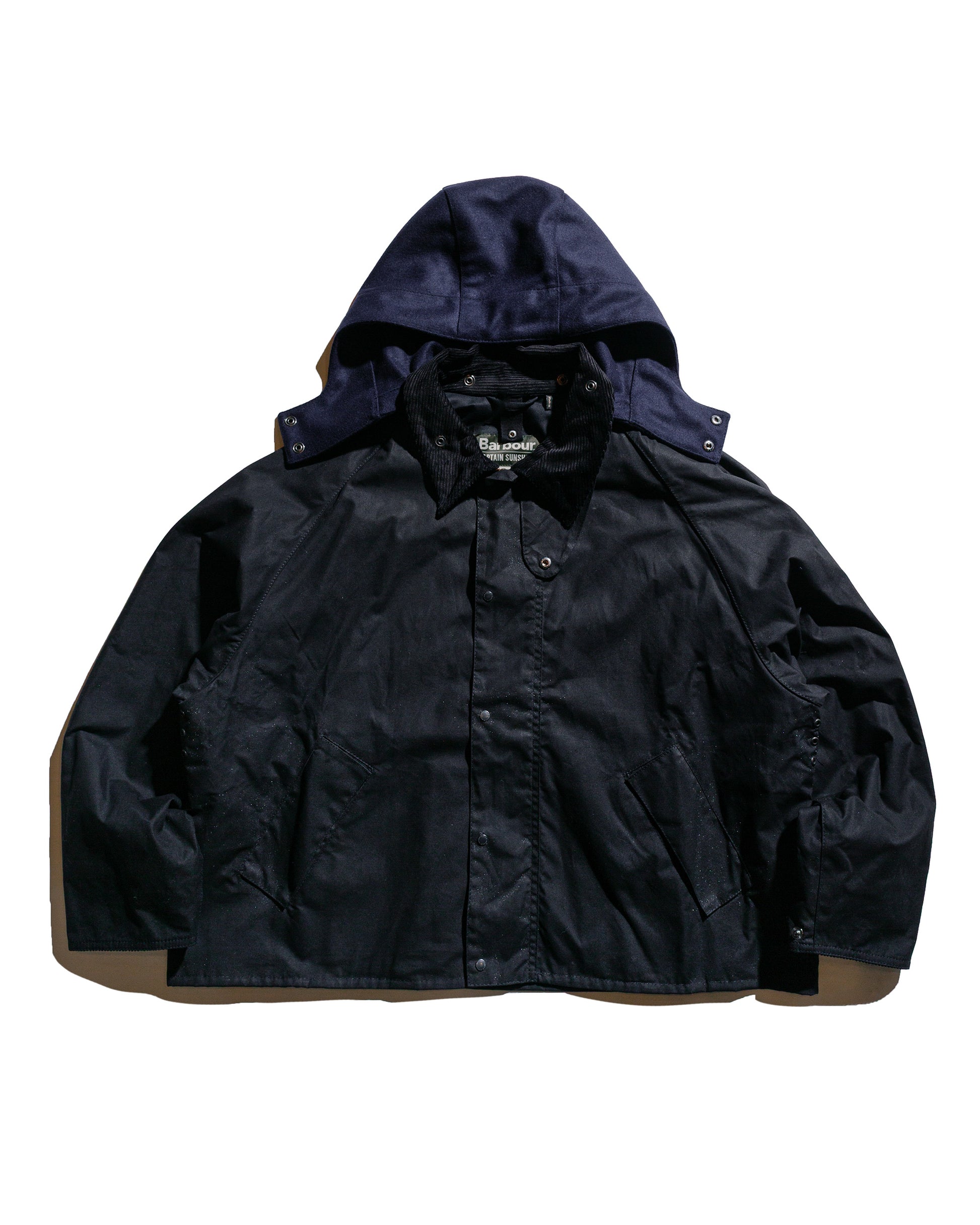 lost & found Barbour Barbour KAPTAIN SUNSHINE Short Cruiser Casual Jacket Black