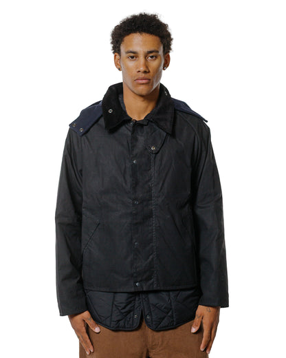 lost & found Barbour Barbour KAPTAIN SUNSHINE Short Cruiser Casual Jacket Black