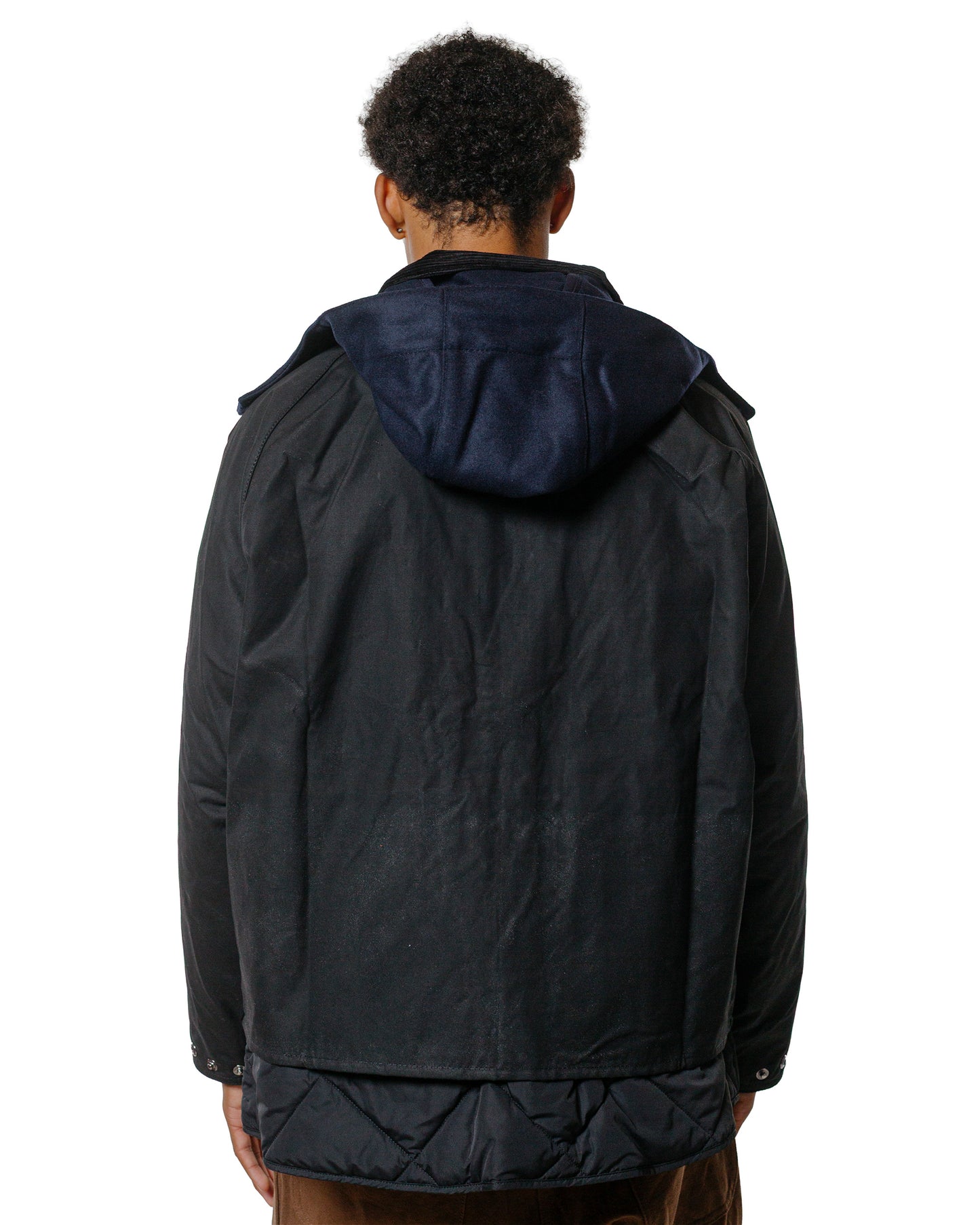 lost & found Barbour Barbour KAPTAIN SUNSHINE Short Cruiser Casual Jacket Black