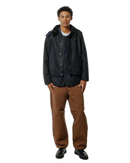 lost & found Barbour Barbour KAPTAIN SUNSHINE Short Cruiser Casual Jacket Black