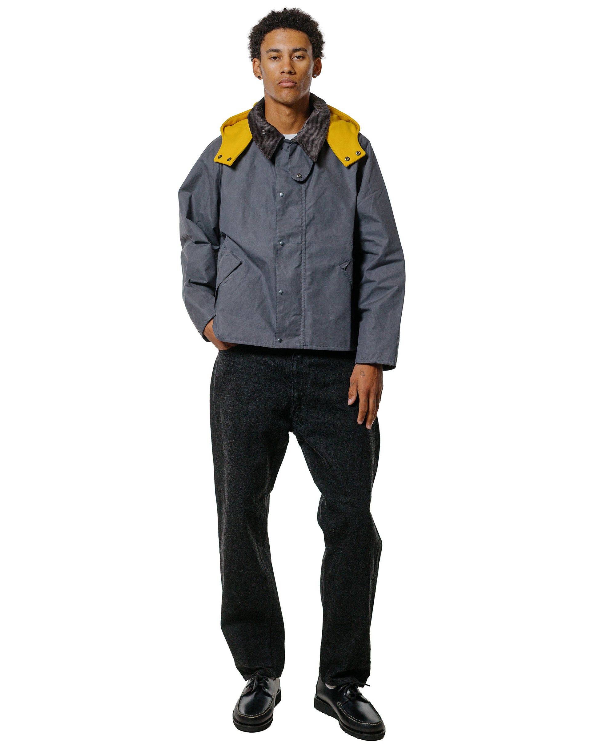 lost & found Barbour Barbour KAPTAIN SUNSHINE Short Cruiser Casual Jacket Iron