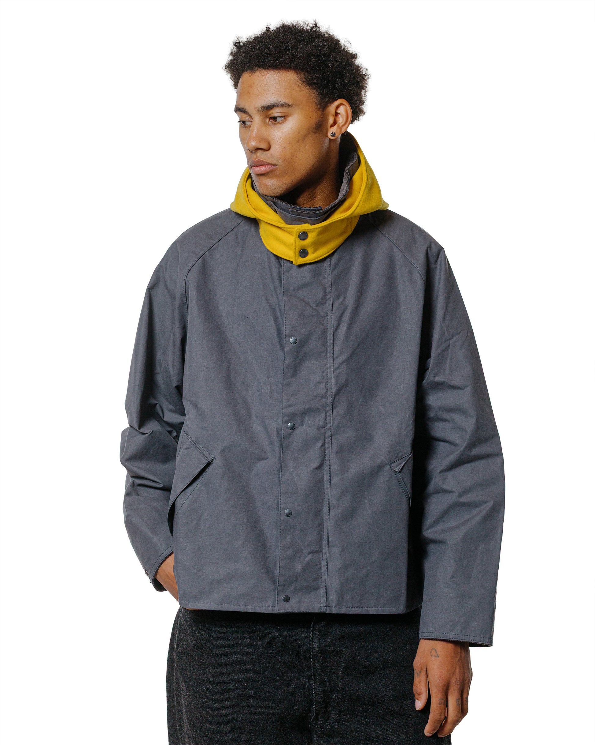 lost & found Barbour Barbour KAPTAIN SUNSHINE Short Cruiser Casual Jacket Iron
